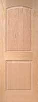 Maple Arch 2-Panel Interior Door